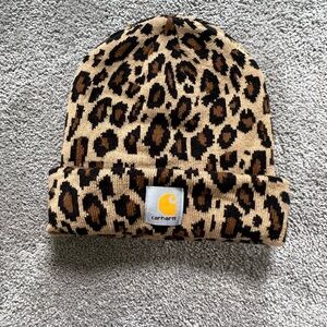 Carhartt Cheetah Print Beanie